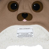 Puppy Fleecy Beanie (Brown)