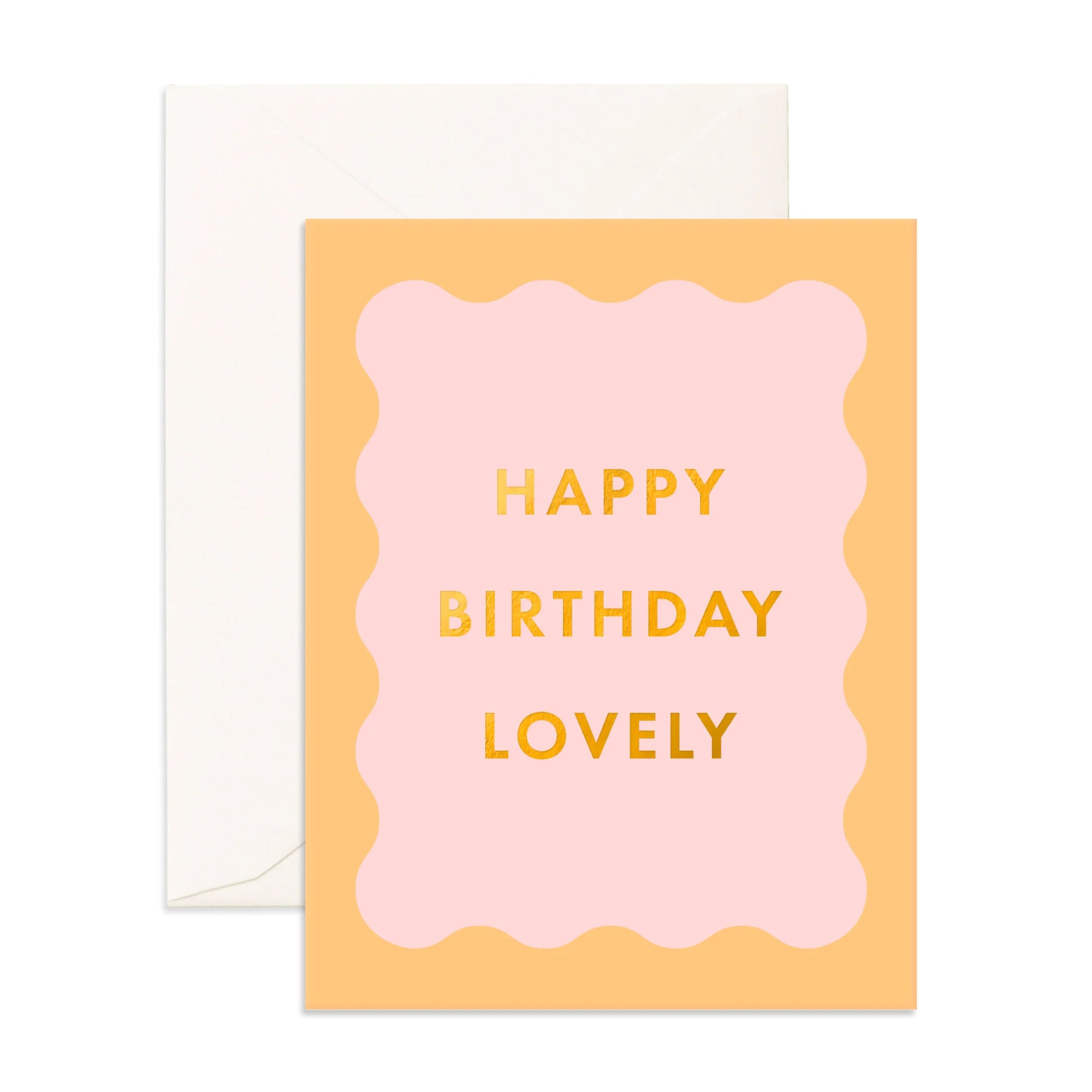 Birthday Lovely Wiggle Greeting Card