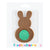 Easter 2024 Bunny Blue Freckle Tail (Milk Choc)