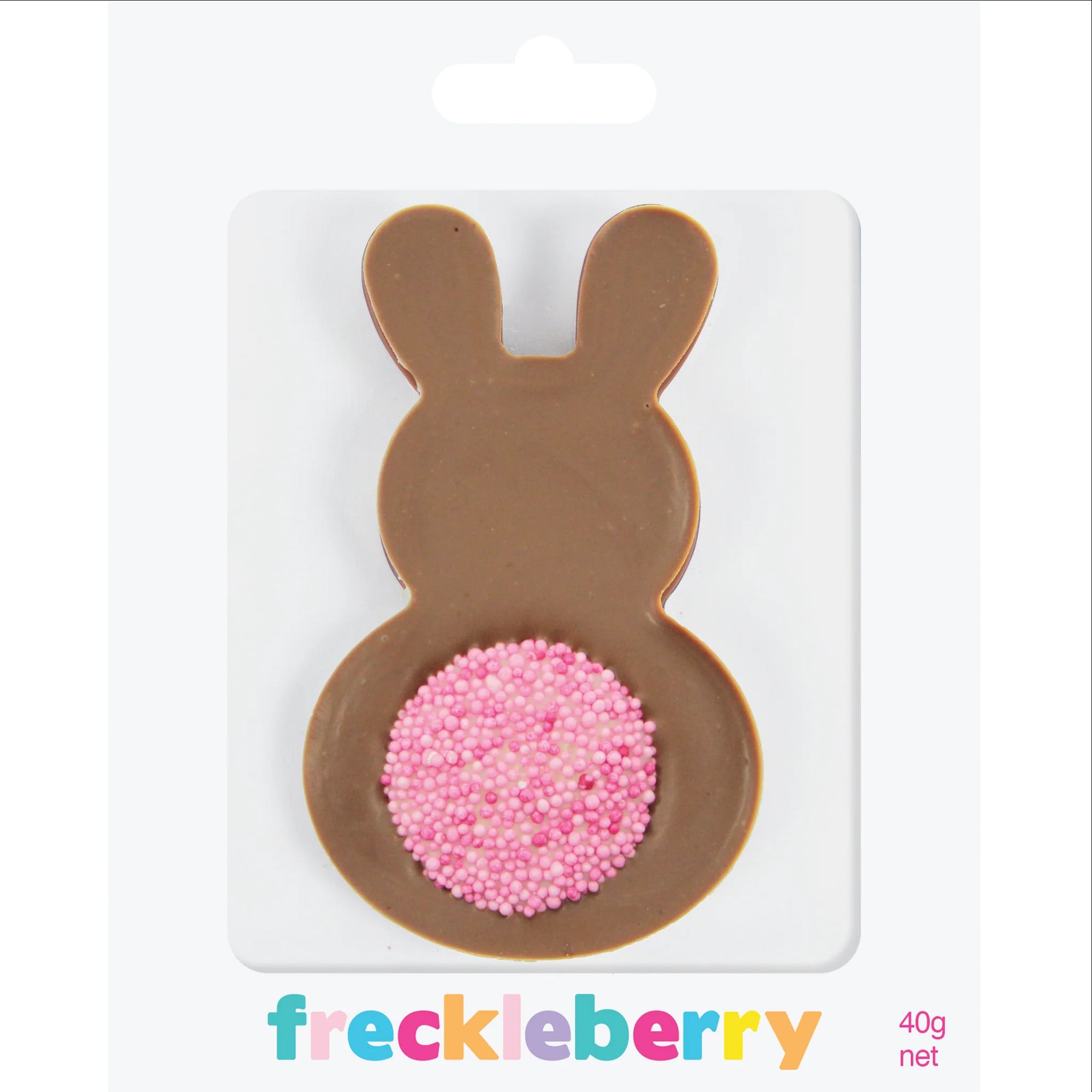 Easter 2024 Bunny Pink Freckle Tail (Milk Choc)