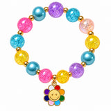 Bright Sunflower Bead Bracelet