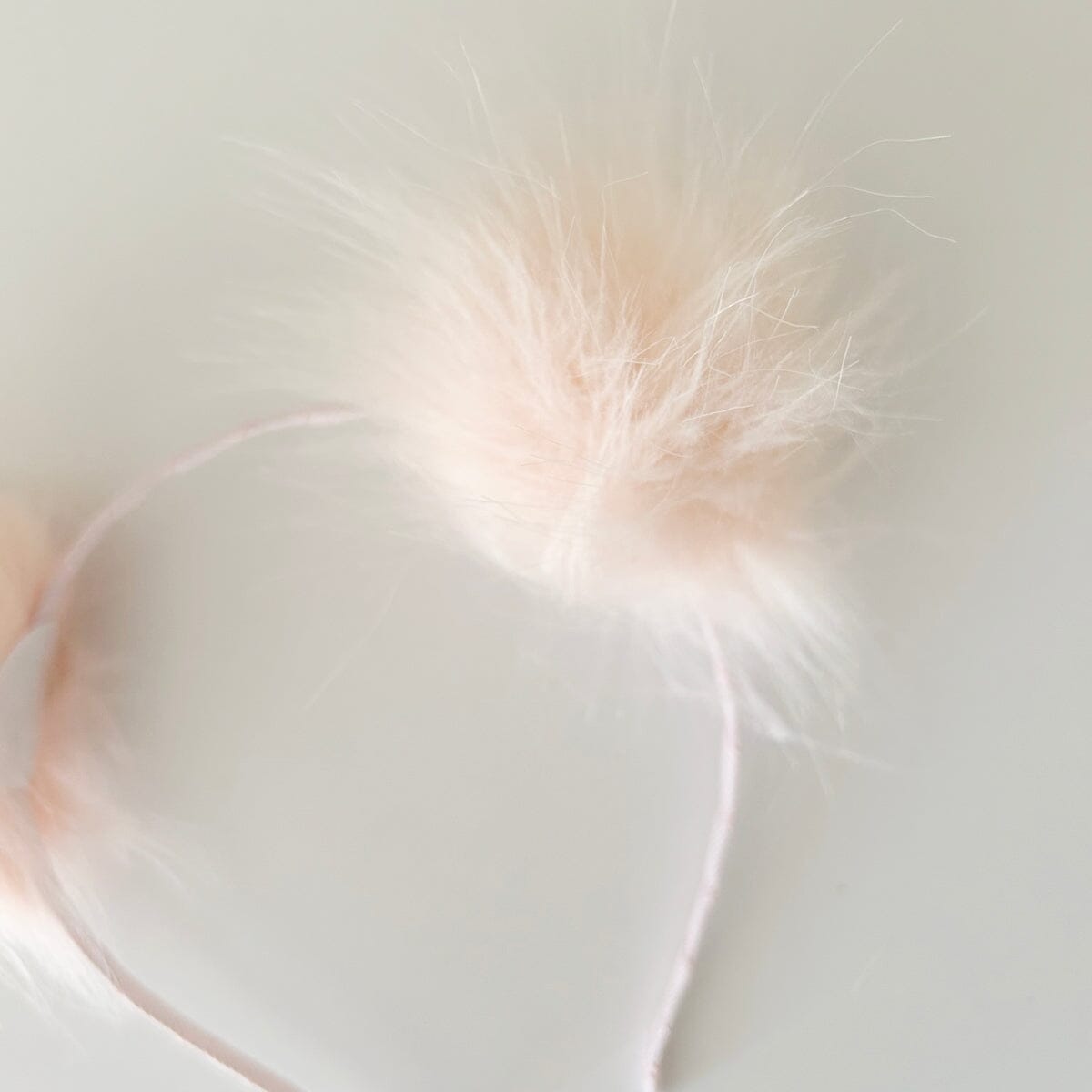 Pink Pom Pom Headband