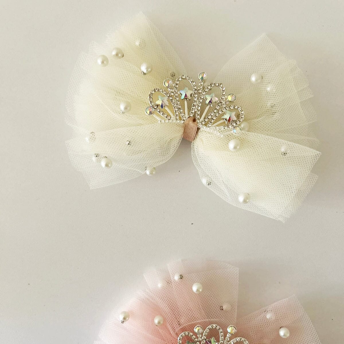 Tiara Tulle Hair Clip (2 Colours)