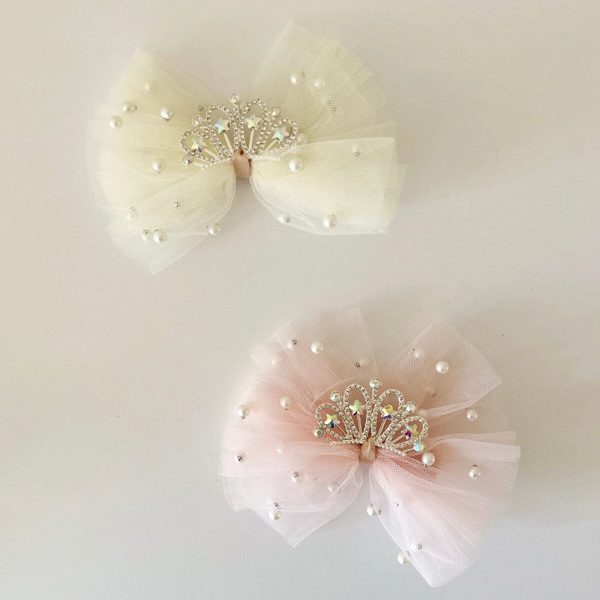 Tiara Tulle Hair Clip (2 Colours)