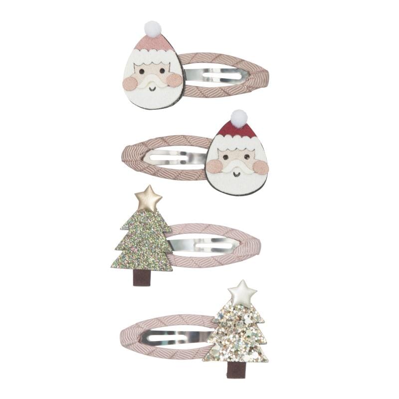 Santa & Tree Clips - Xmas