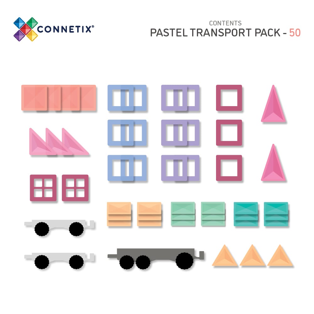 Pastel Transport Pack 50 Piece