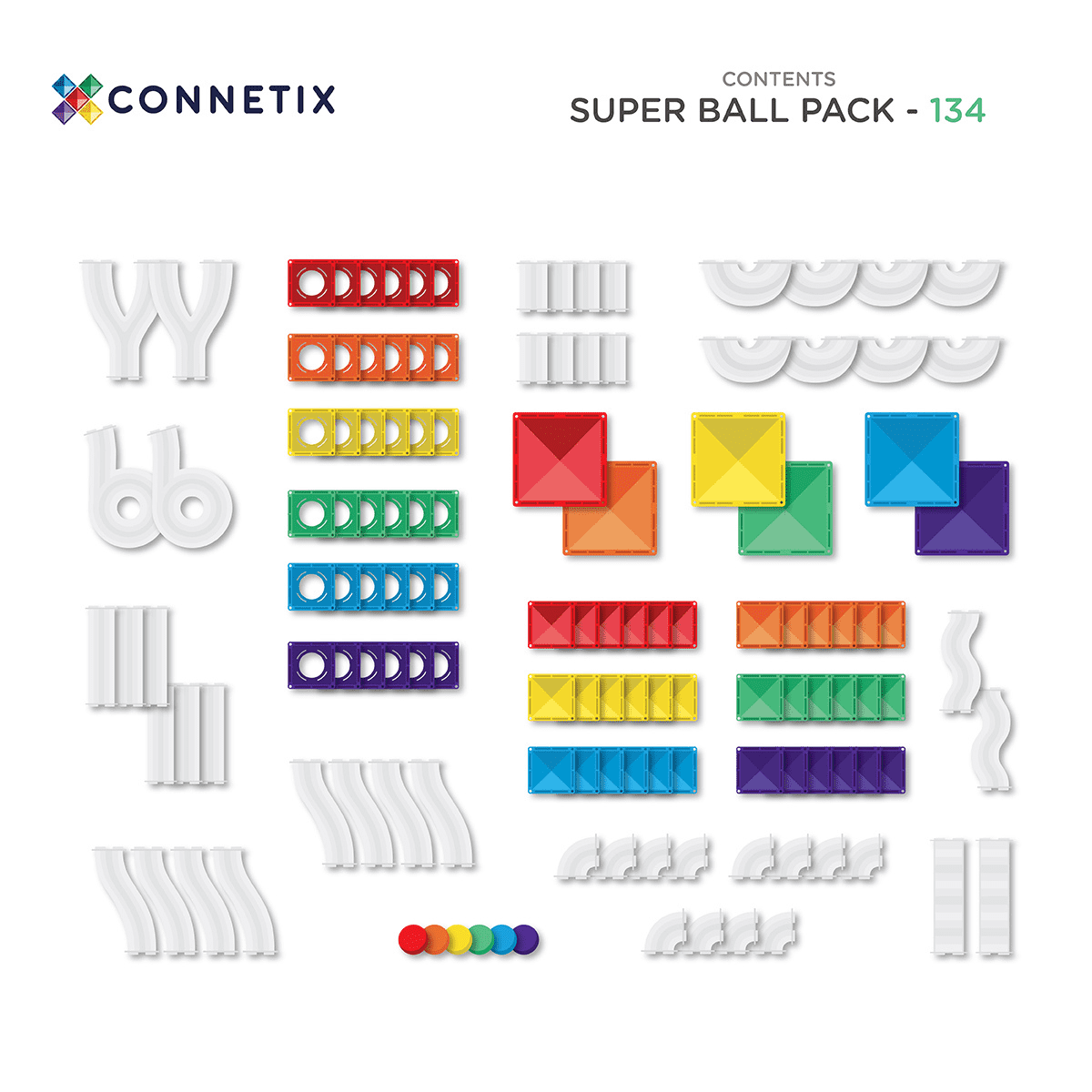 Super Ball Run Pack 134 Piece