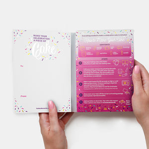 Insta Cake Happy Birthday Card Pink - Double Chocolate