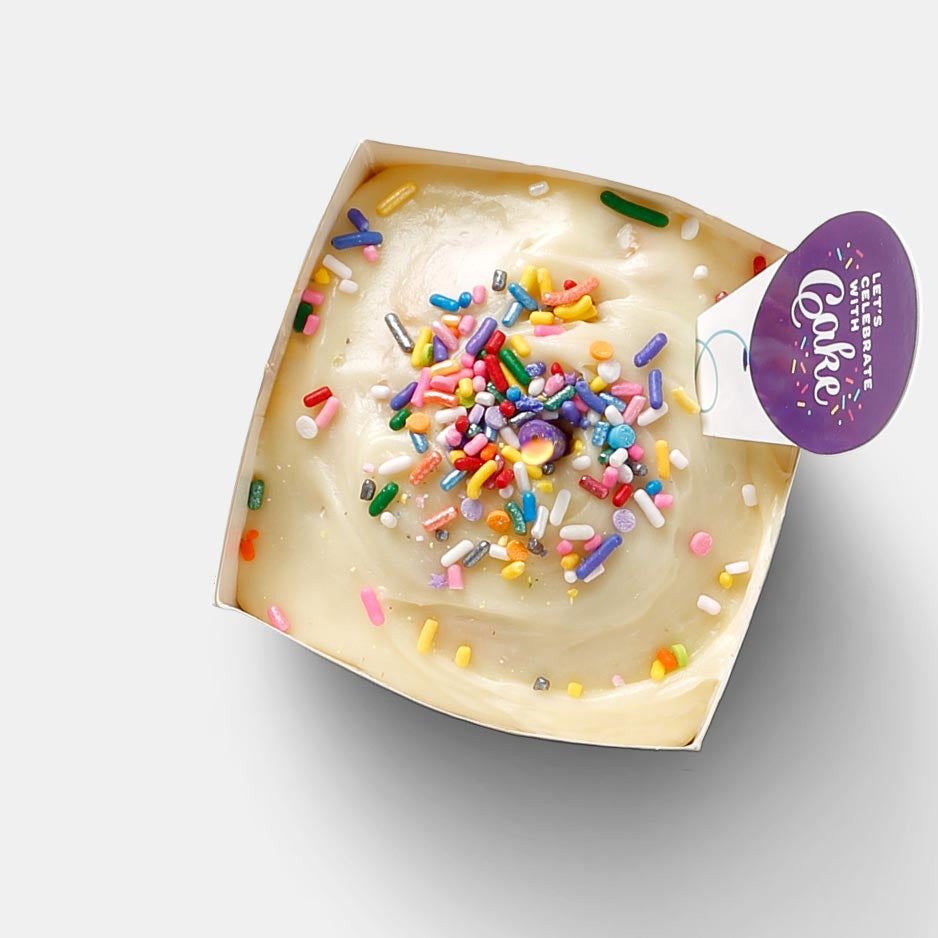 Insta Cake Happy Birthday Card Teal - Double Chocolate