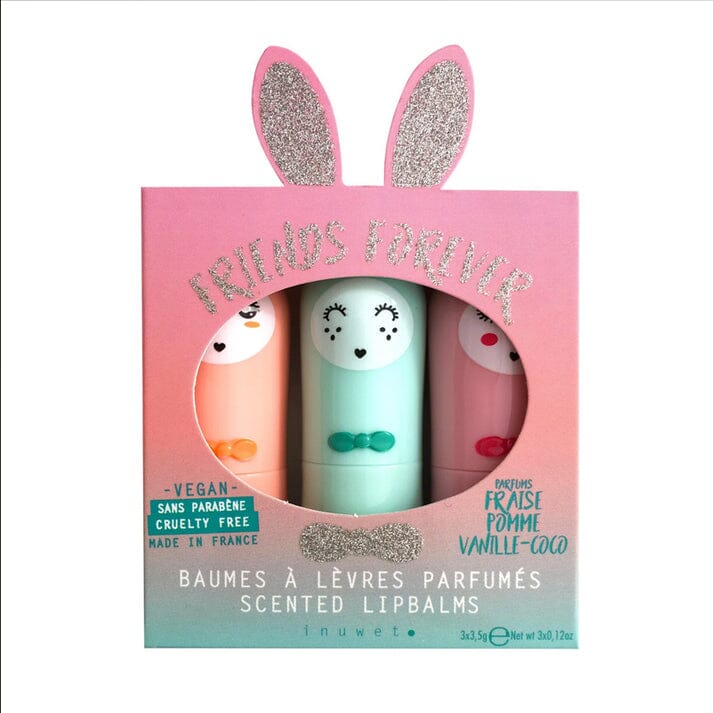 TRIO GLITTER AQUA LIPBALMS GIFT SET