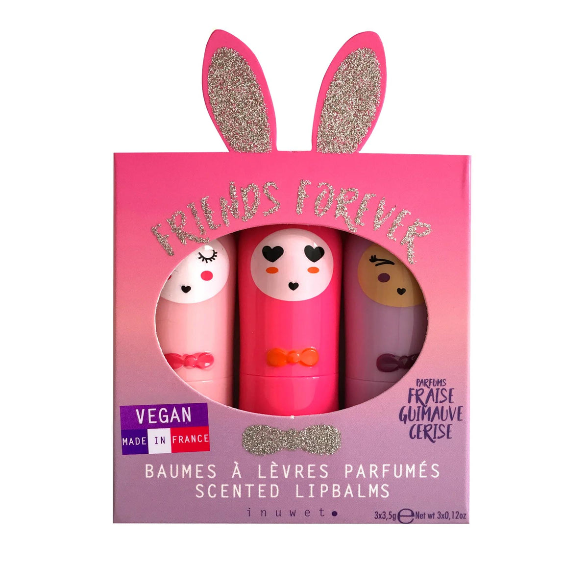 FRIENDS FOREVER TRIO LIPBALMS GIFT SET