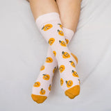 You Peach Adult Socks