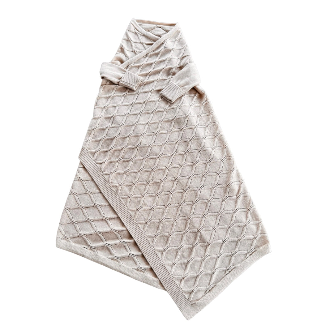 Filigree Lace Shwrap (Milk)