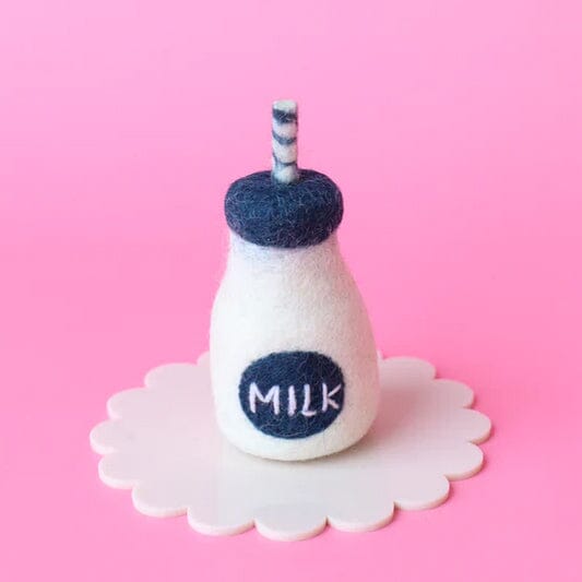 Felt Mini Dolly Drink - Milk Bottle