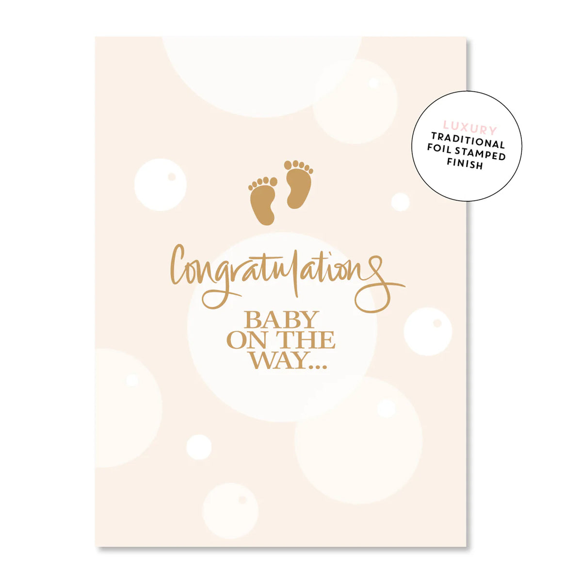Baby on the Way Greeting Card