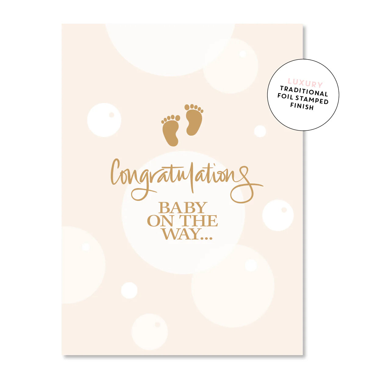 Baby on the Way Greeting Card