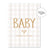 Baby Gingham Greeting Card