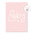 Pink Script Baby Greeting Card
