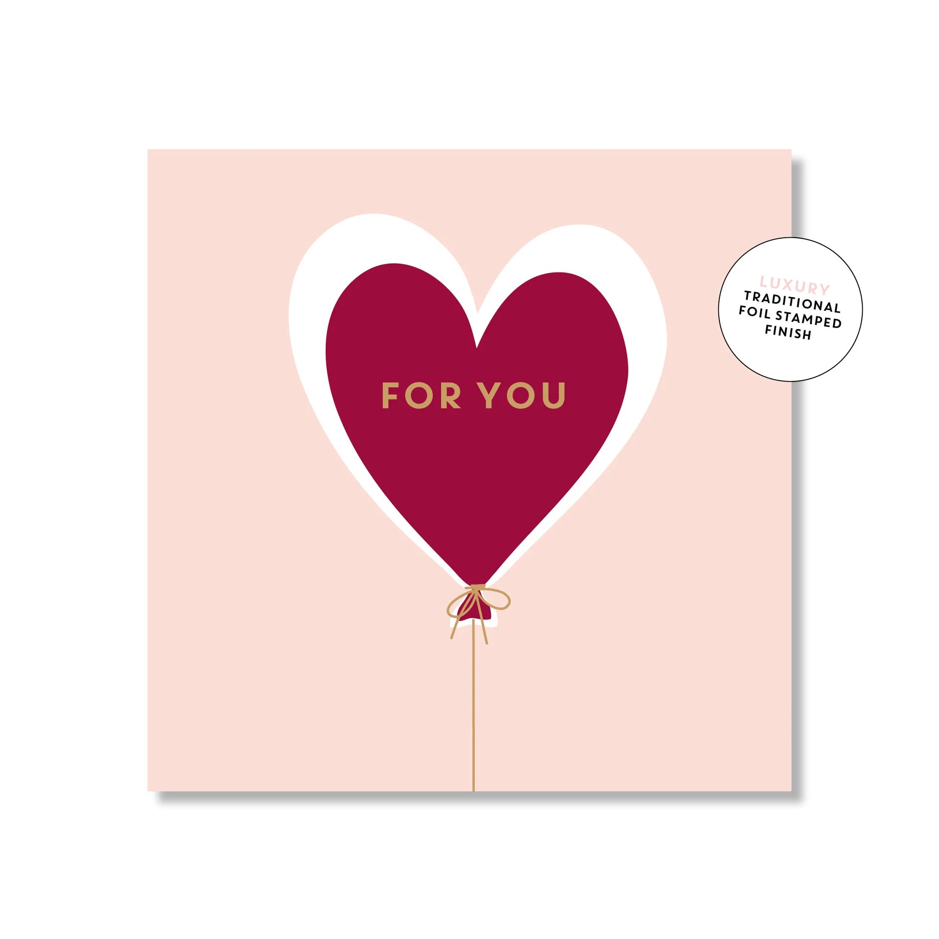 For You Heart Small Greeting Card