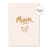 Mum Daisy Chain Greeting Card