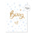 Spotty Baby Blue Greeting Card