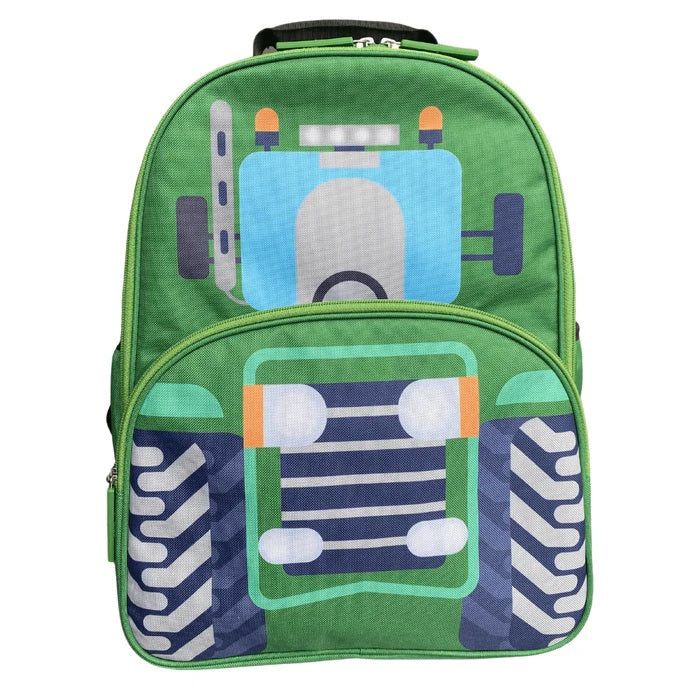 Green Tractor Backpack