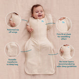 Swaddle Up 2in1 Transition Bag 1.5 TOG (Olive)
