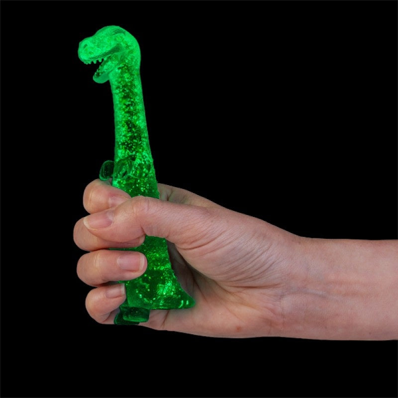 Smooshos Super Squeeze Glow In The Dark Stretch Dino