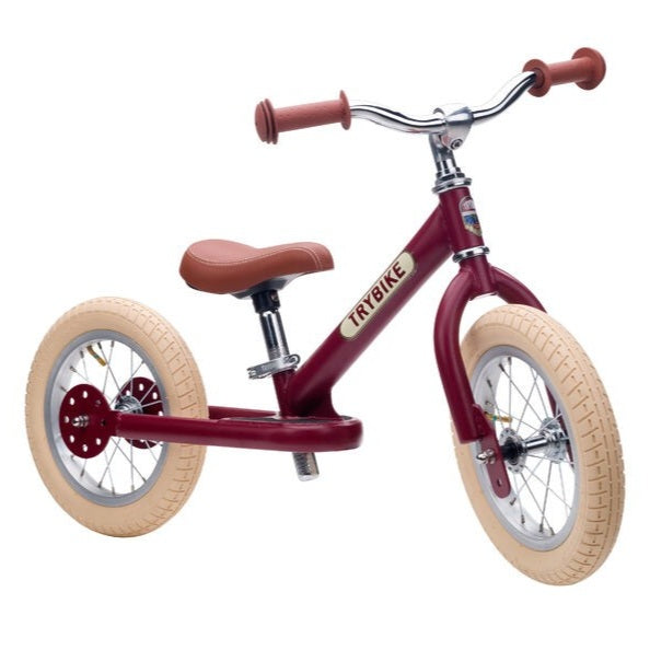 Steel 2 in 1 Trybike (Vintage Red)