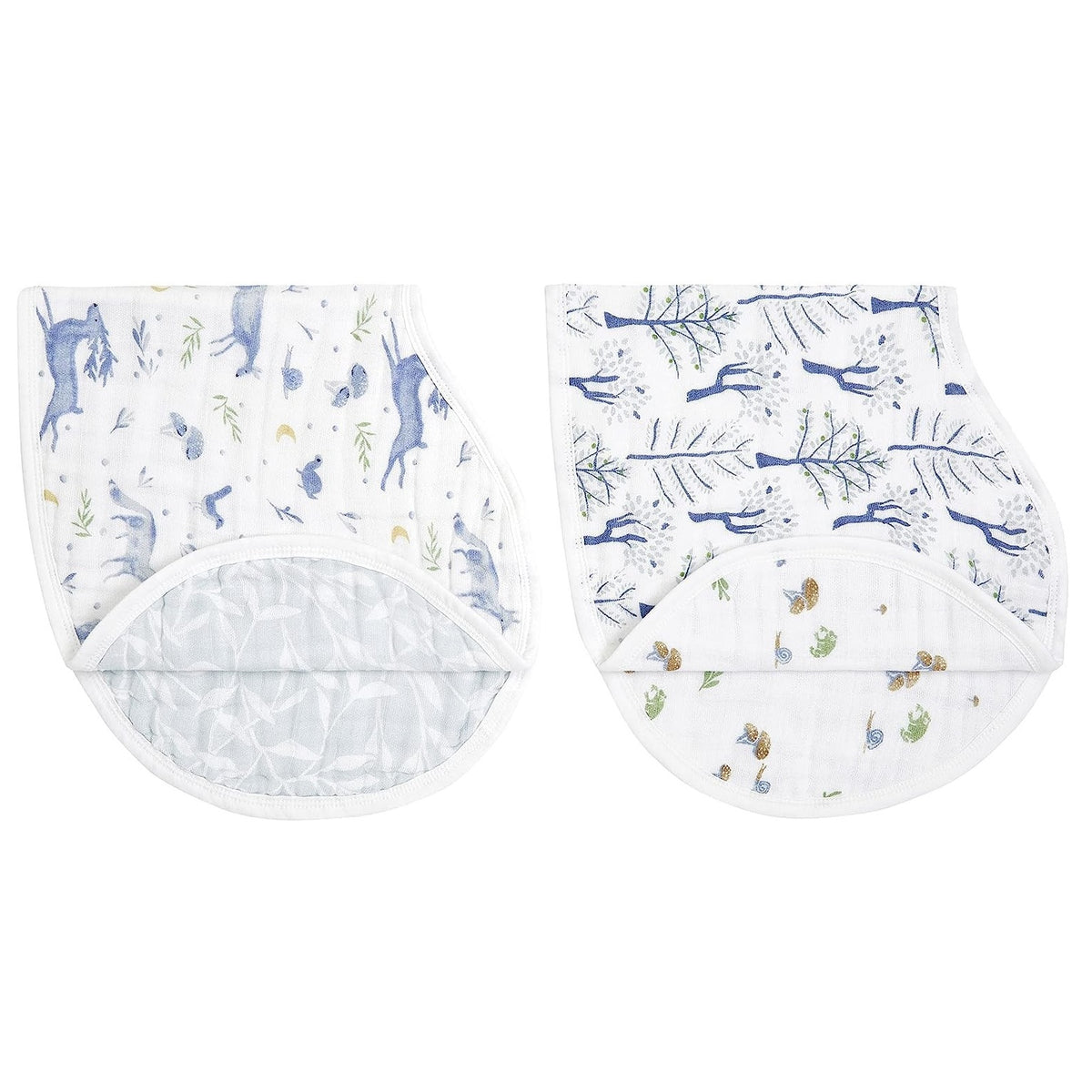Organic Burpy Bibs 2 Pack - Outdoors