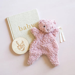 Charlie Bear Paci Comforter - Petal