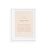 Original Zodiac A4 Print (Aquarius)