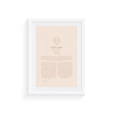 Original Zodiac A4 Print (Leo)
