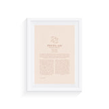 Original Zodiac A4 Print (Pisces)