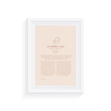 Original Zodiac A4 Print (Scorpio)