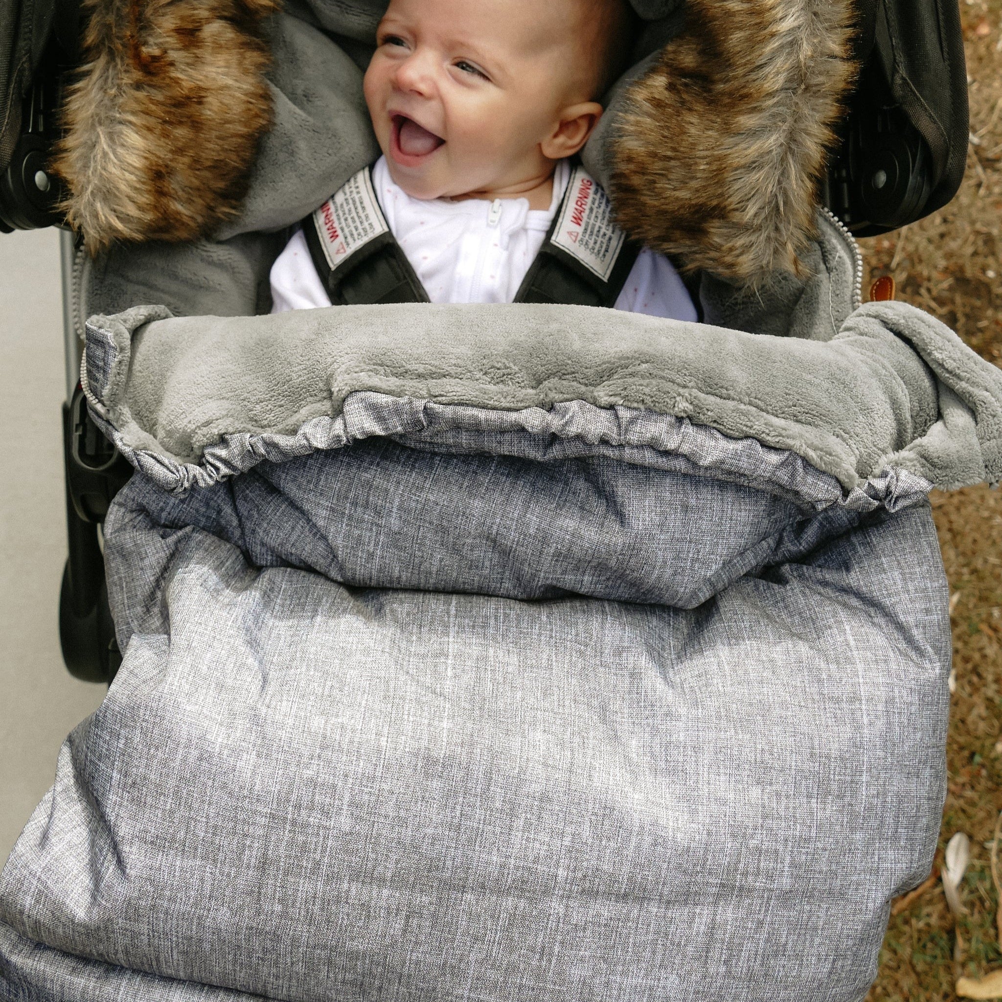 Nordic Footmuff - Chic Grey