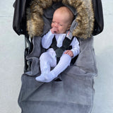 Nordic Footmuff - Chic Grey