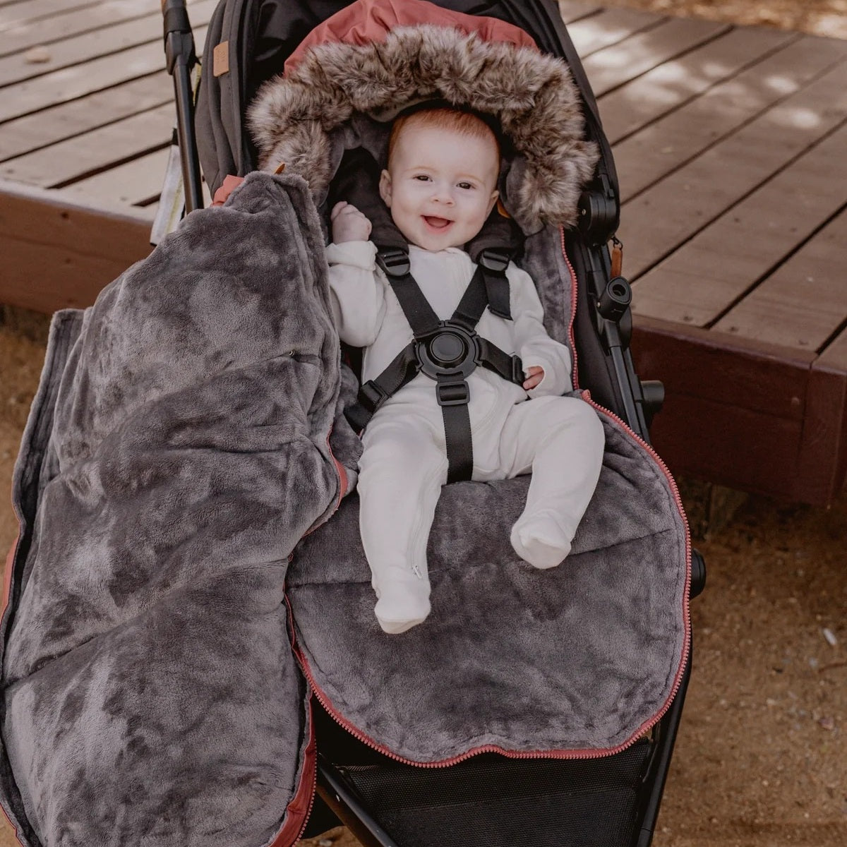 Nordic Footmuff - Terracotta