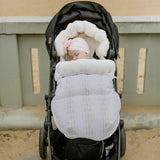 Nordic Footmuff - White Gold
