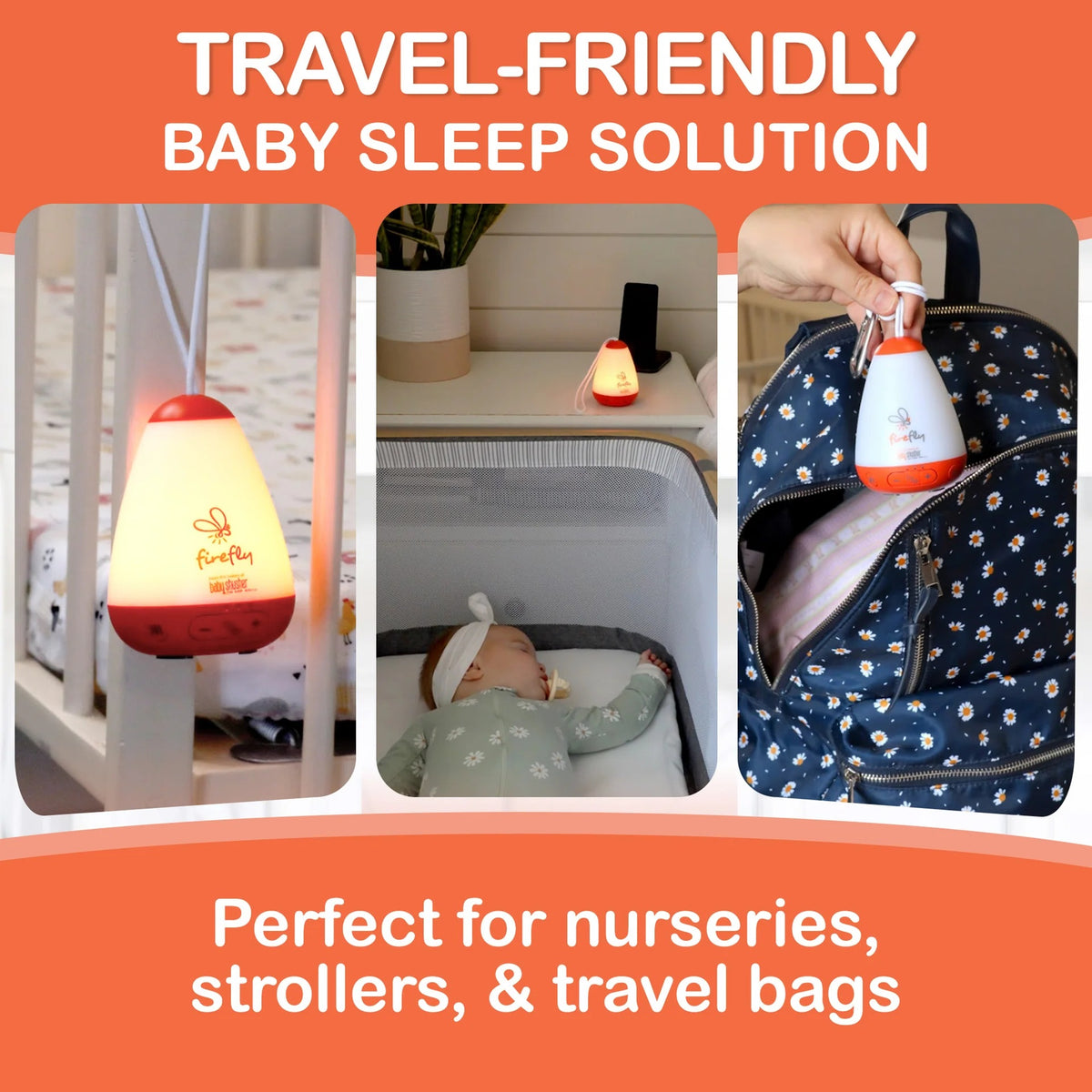 Baby Shusher Firefly Sound Machine And Night Light