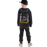 Black Wash Bones Skate Hood