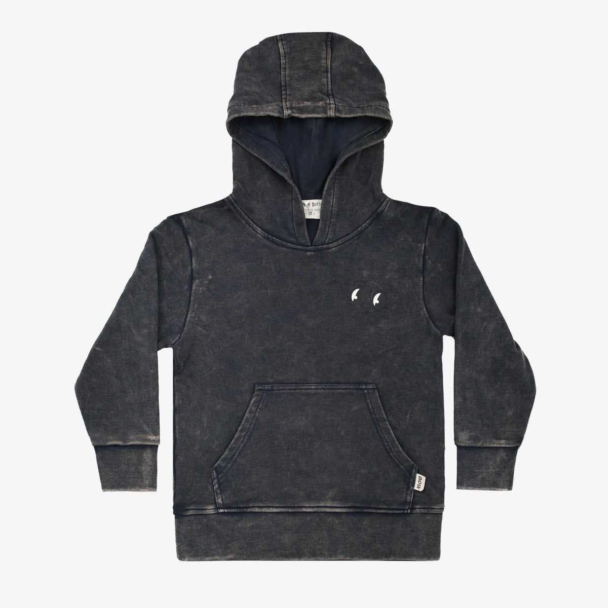 Navy Wash Burger Hood