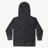 Navy Wash Burger Repeat Hood