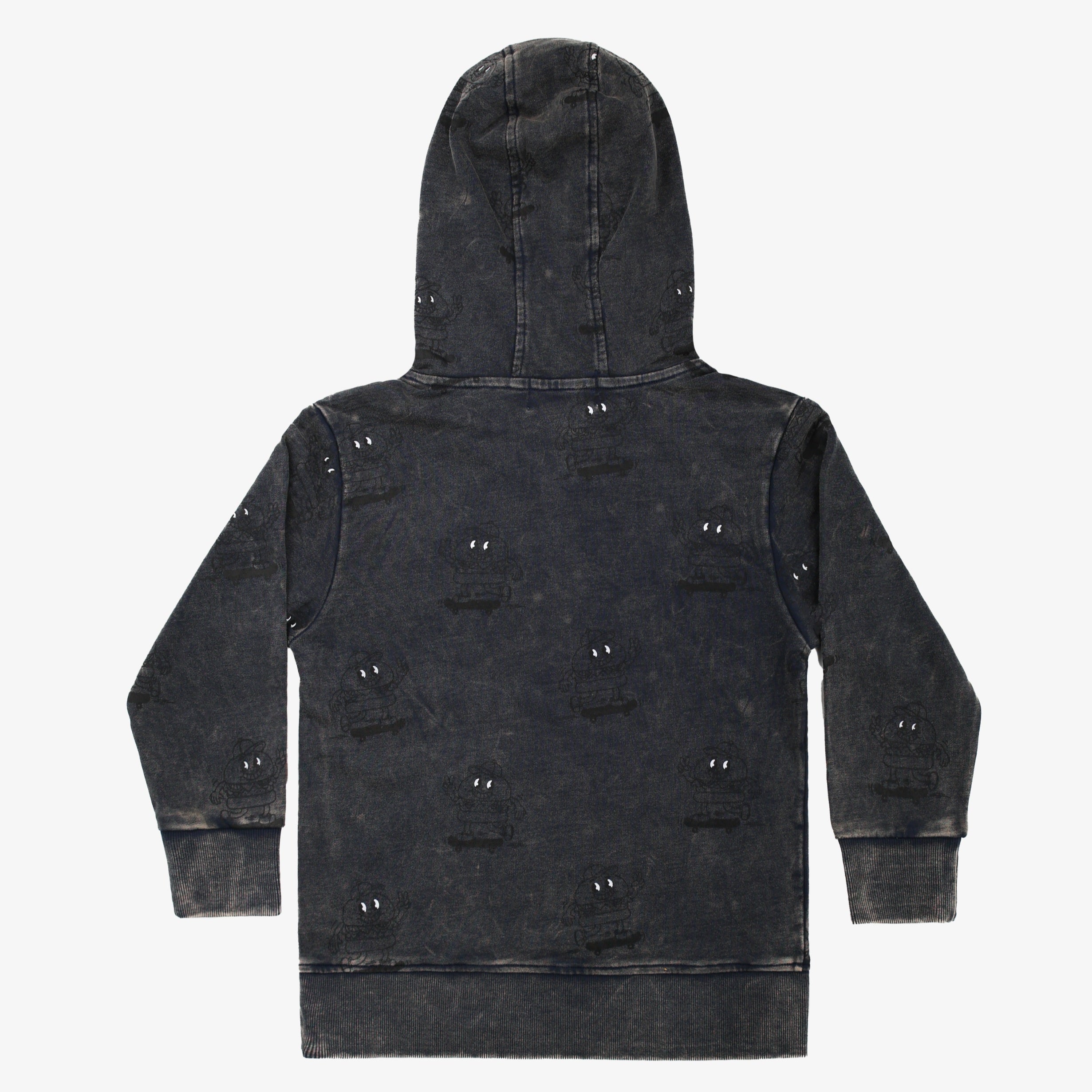 Navy Wash Burger Repeat Hood