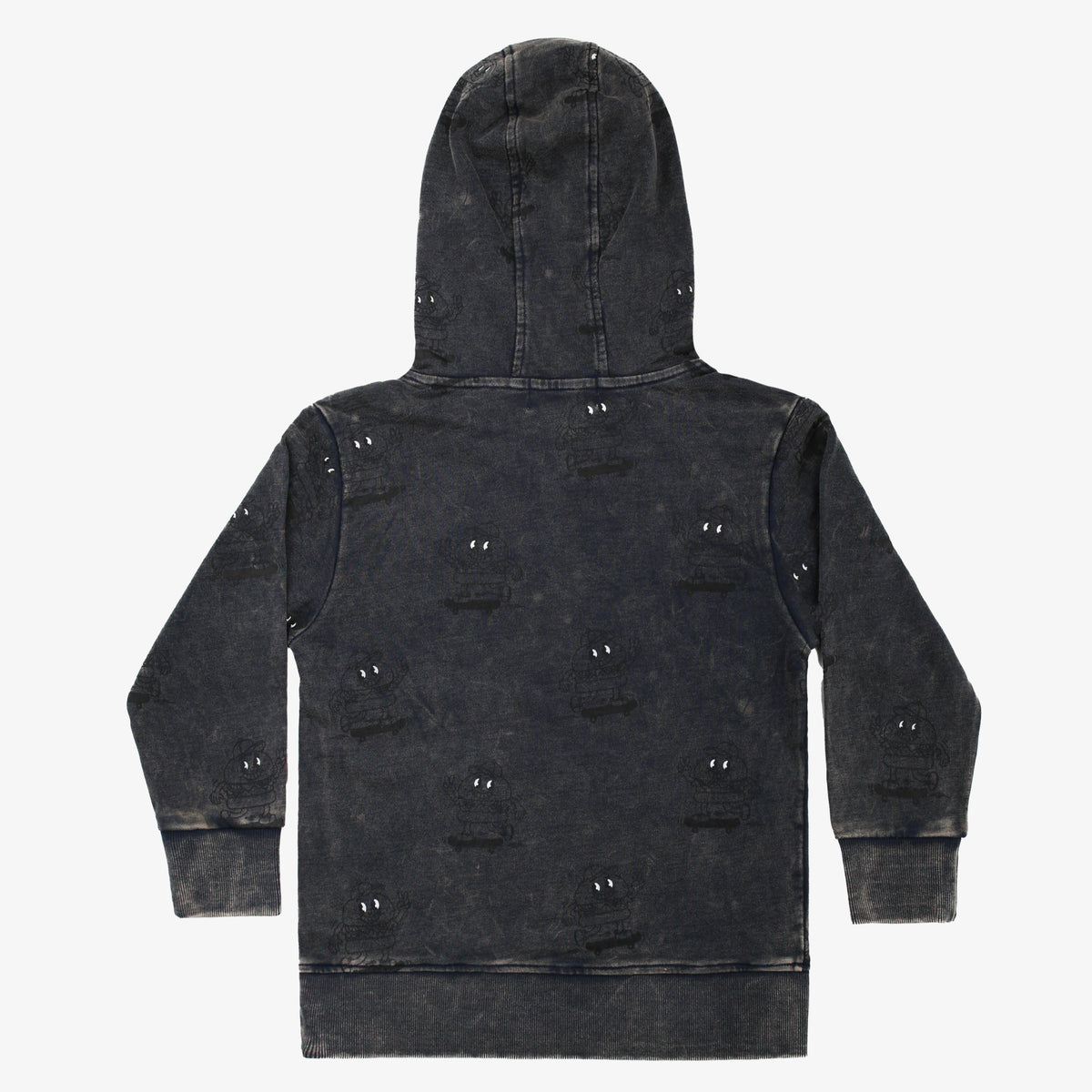 Navy Wash Burger Repeat Hood
