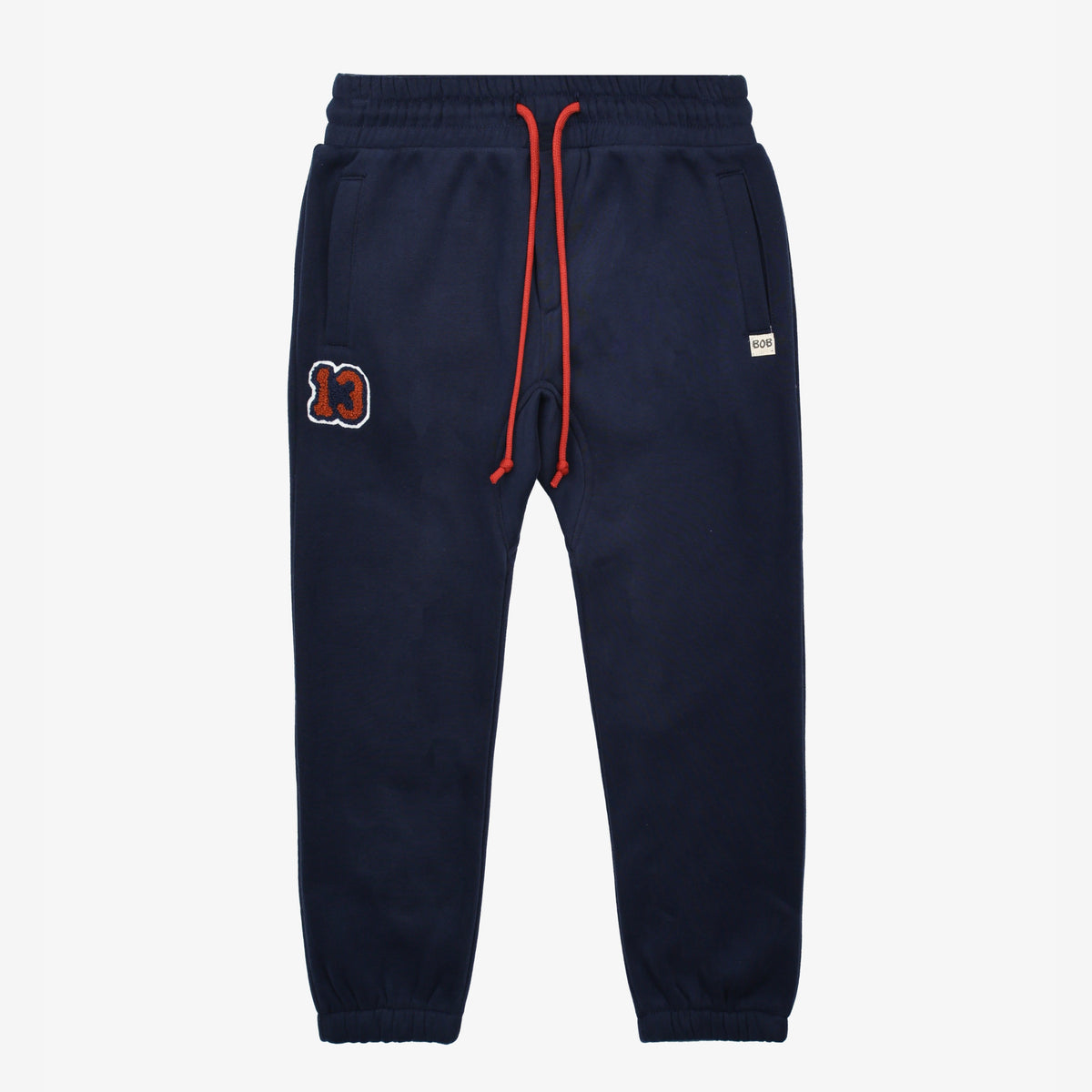 Navy Wash Track Pants