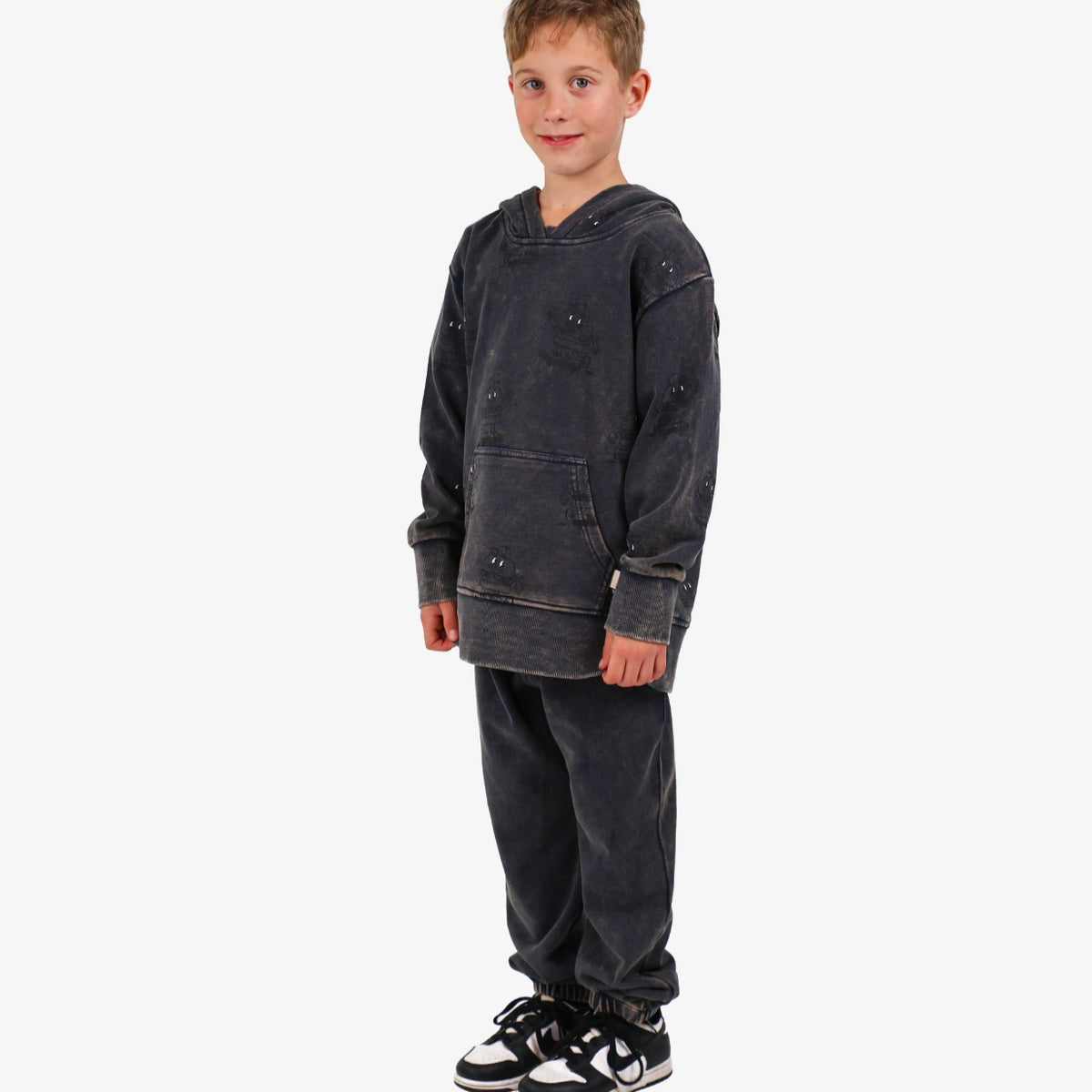 Retro Navy Track Pants