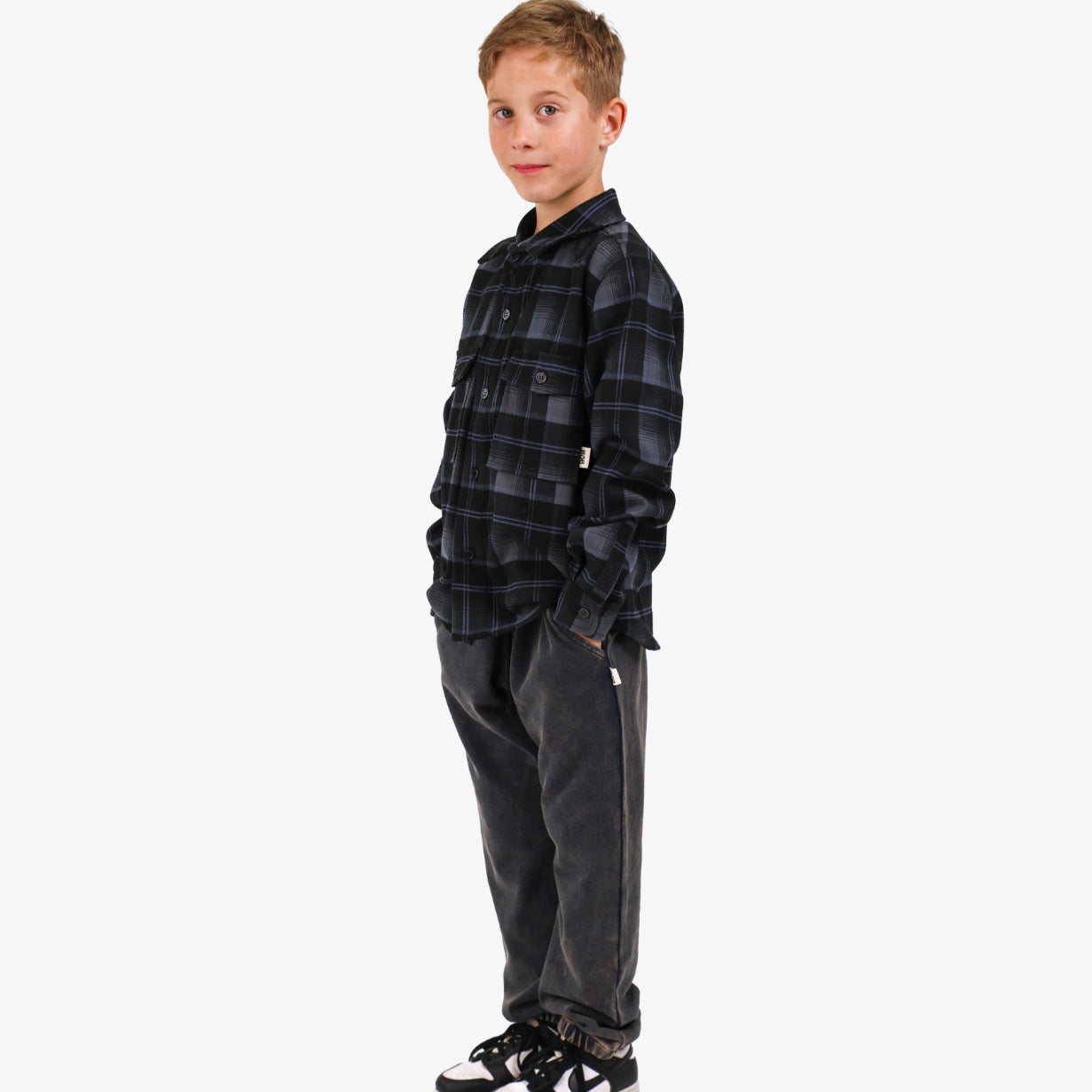 Smiley Check Shirt