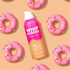 Whipscreen SPF50 Sunscreen Mousse (Glazed Donut)