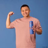Insulated Flip Top Bottle 690ml (Superman)